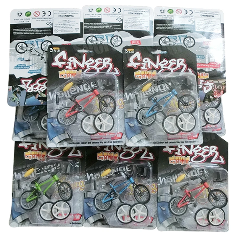 Мини Finger BMX велосипедный комплект Флик Трикс Finger Bikes игрушки Аксессуары Инструмент BMX модель велосипеда Tech Deck гаджеты Новинка кляп игрушки