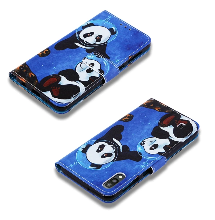 Чехол-книжка с откидной крышкой для Etui samsung Galaxy A10 A20 A30 A40 A50 A70 M10 M20 M30 S10 e Plus откидная крышка кожаный чехол-бумажник чехол для телефона Couqe