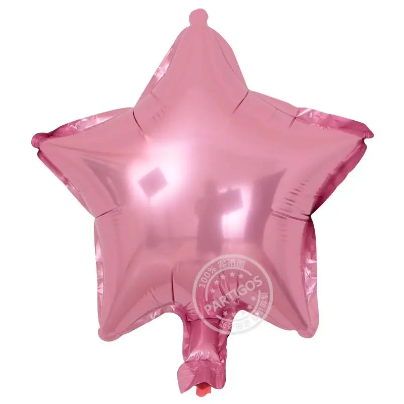 pearl pink 20 штук 10 дюймов Фольга в виде сердца воздушные шары для День рождения украшения для взрослых детей Baby Shower Golobos вечерние свадебные украшения - Цвет: pearl pink
