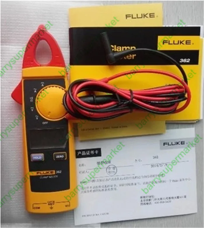 Fluke 362 Съемная Челюсть True rms AC DC Цифровой клещи мультиметр Fluke362|meter ph|meter longmeter drive |