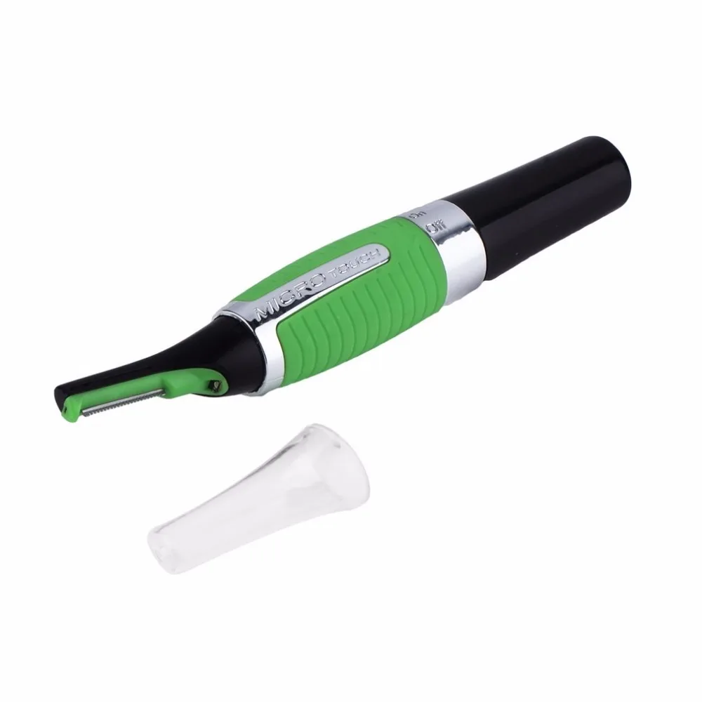 Men's Shaver Ear Nose Trimmer r Sideburns Battery Powered Beard Face Eyebrow Hair Removal For Men Women | Красота и здоровье