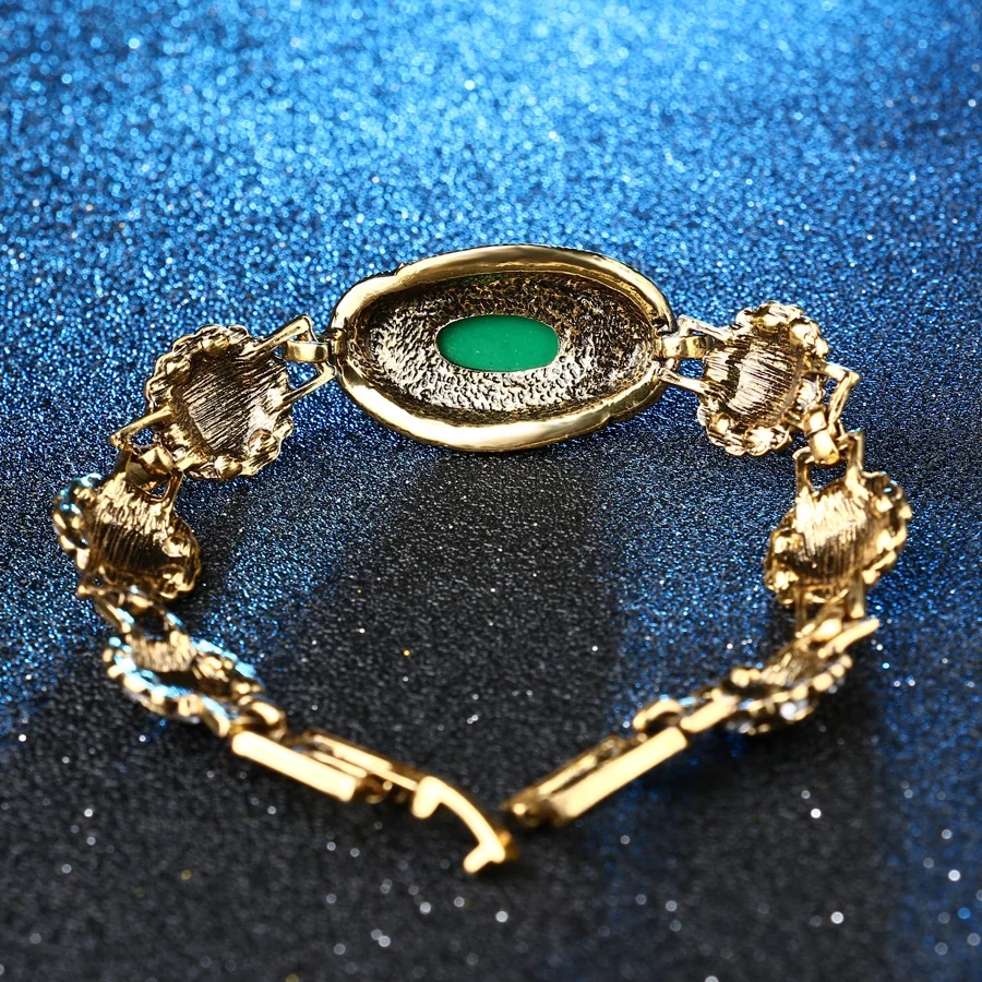 Модный Цветной золотой браслет 2016 индийские ювелирные изделия новые большие