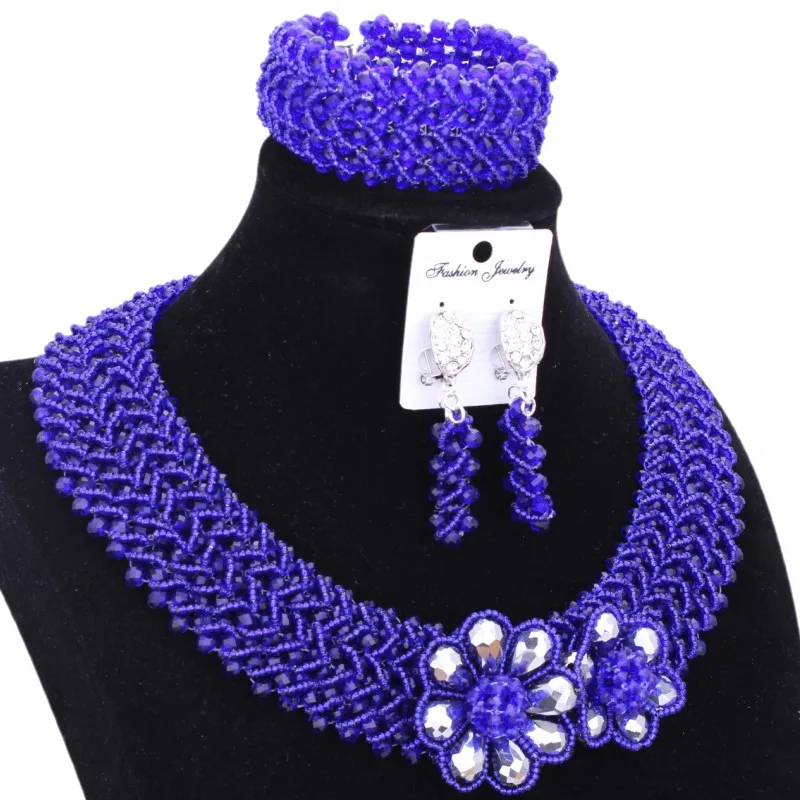 4 UJewelry Новинка 2018 года комплект ювелирных изделий Дубай в серебро для невесты