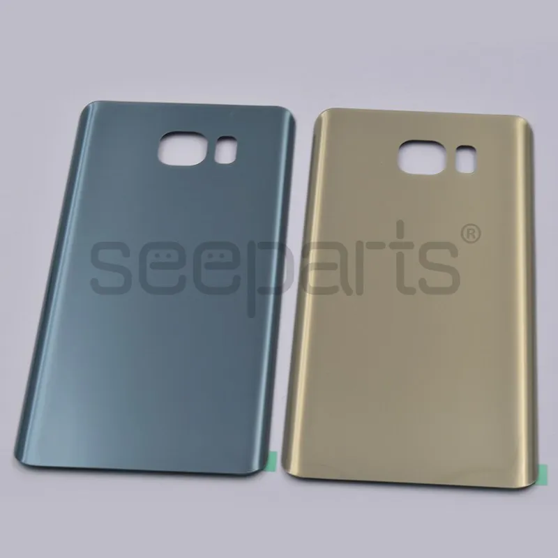 Стеклянный чехол для SAMSUNG Galaxy Note 5 задняя крышка аккумулятора N920 7 дюйма батареи