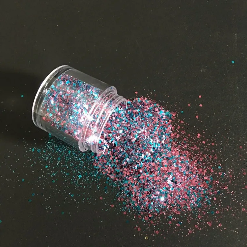 Color 3 1 коробка микс 10 мл массивные Блестящие Блестки для лица, для тела, для ногтей, для волос, драгоценные камни, для красоты, для макияжа, блестящая пудра, блестки для праздника и вечерние MA03 - Цвет: Color 3