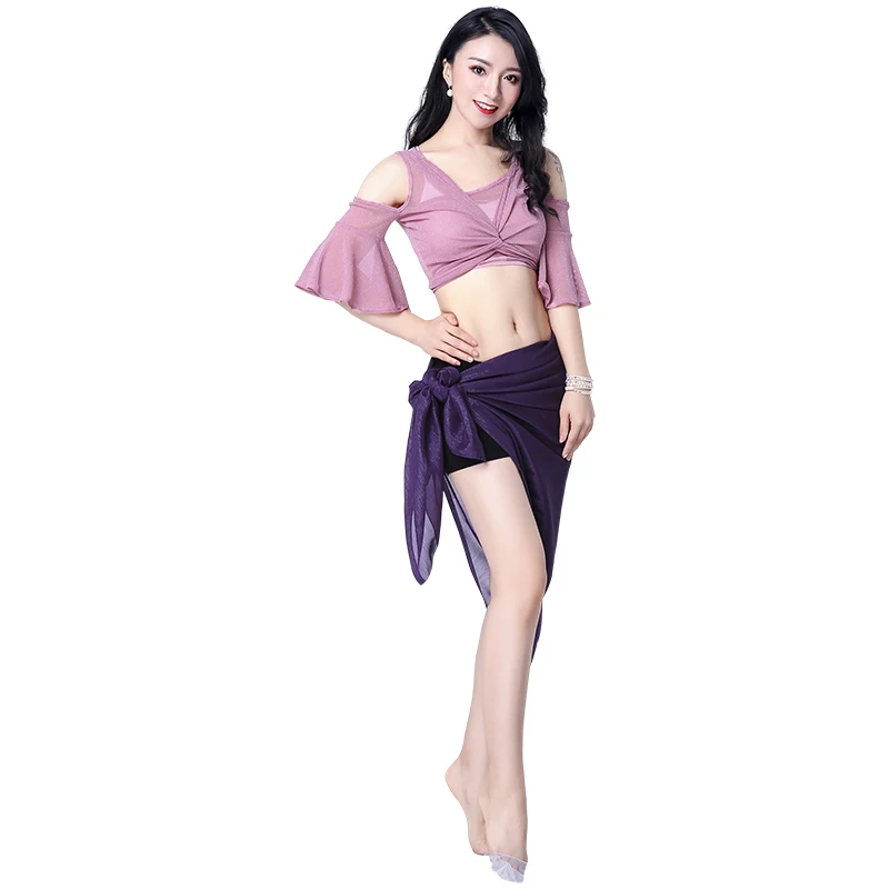 

2019 Belly Dance Costume Female Indian Belly Dance Hip Scarf Bollywood Dance Costumes Set Gypsy Dress BellyDance Veil DQS1869