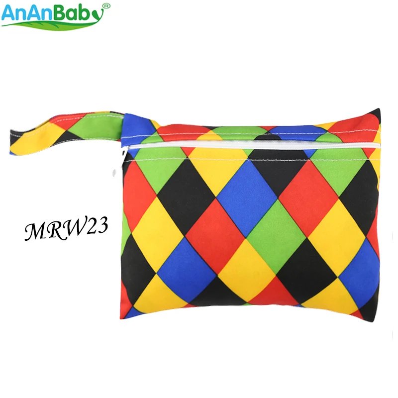 AnAnbaby 6 шт. маленькая мокрая мини сумка многоразовая для мамы или ребенка