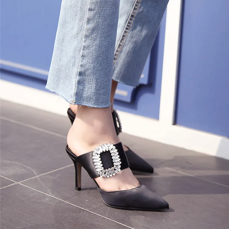 Женская обувь на высоком каблуке zapatos mujer tacon летние сандалии с квадратной пряжкой