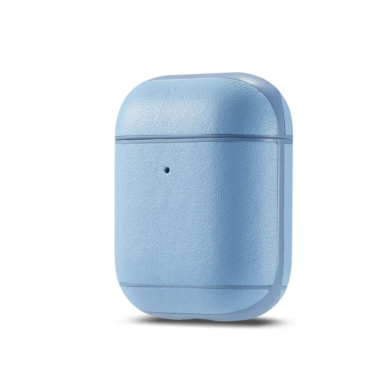 Роскошный бизнес чехол для наушников для Apple Airpods 2 ремешок из искусственной кожи Bluetooth наушники Air Pods чехол AirPod аксессуары