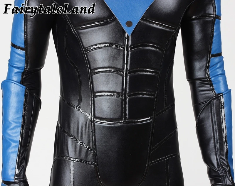Костюм на Хэллоуин костюм Бэтмена Arkham City»; костюм Nightwing костюм для взрослых Для мужчин супергероя, костюм Бэтмена, косплей на заказ