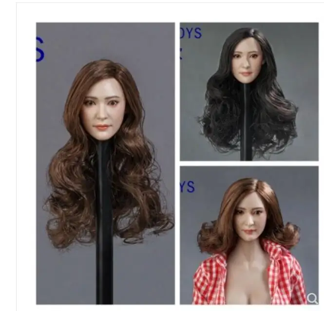 Масштаб 1/6 GACTOYS GC014 A B C Mi Yang женская голова для экшн фигурки 12 дюймов PH|Игровые и