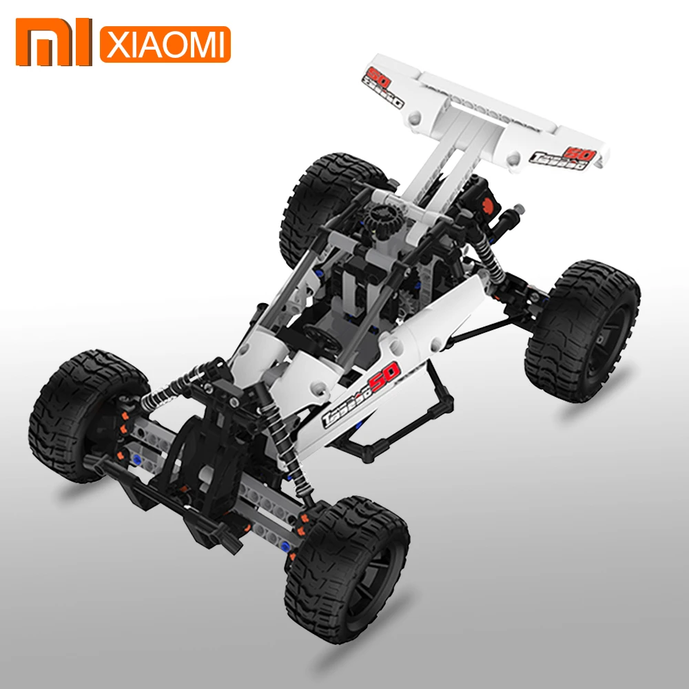 Xiaomi Mijia строительные блоки автомобили пустыня гоночный цилиндр поршневая система связи классические детали монтажный блок автомобильные игрушки