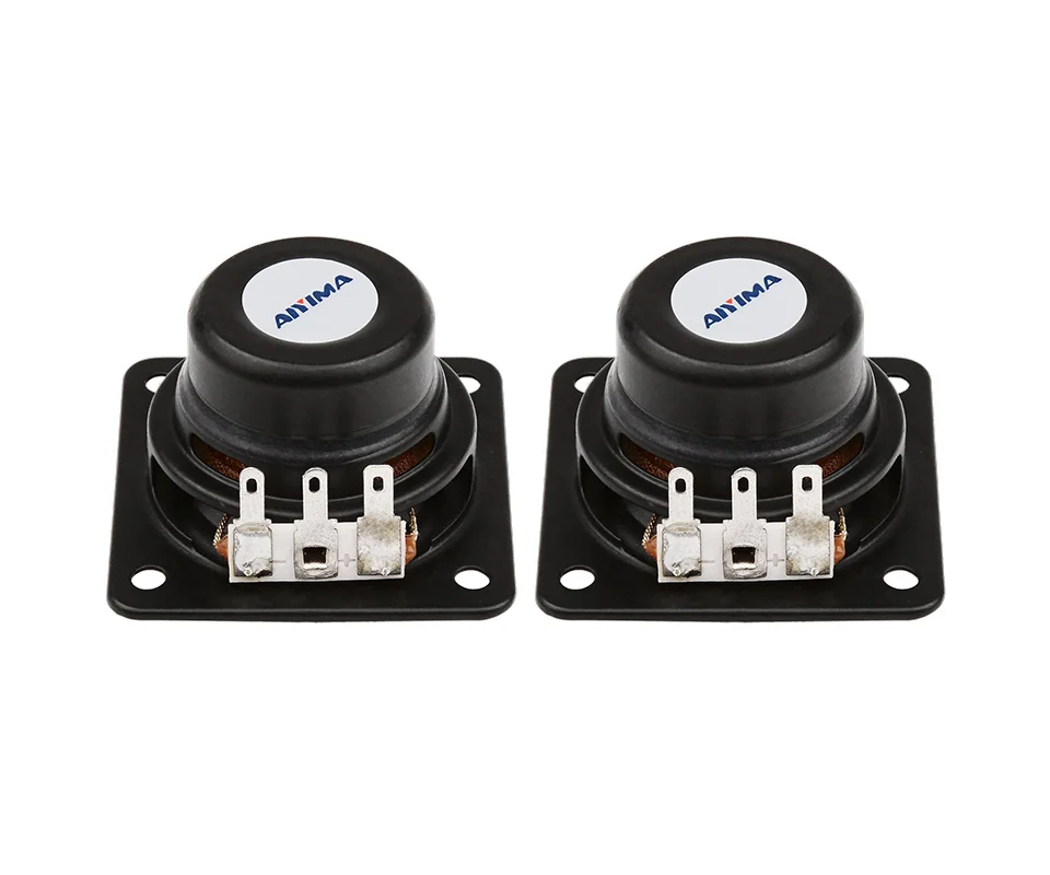 AIYIMA 2 шт 1,75 дюймов 6 Вт мини портативный Bluetooth динамик 45 мм 4ohm полный диапазон большой ход Для Harman динамик Kardon единицы DIY