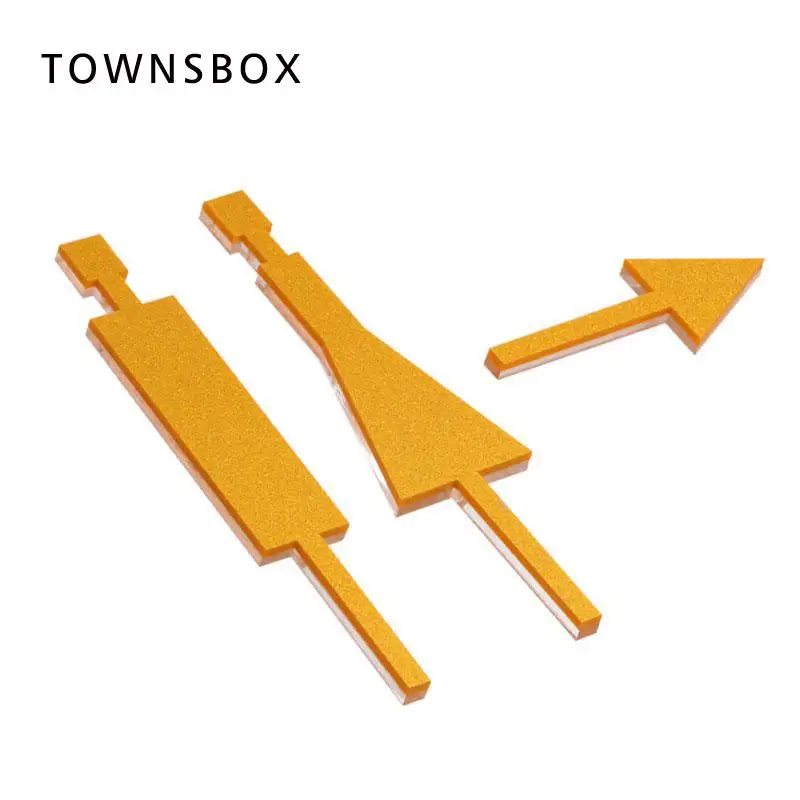 

New Arrive Acrylic Toilet Bathroom Sign , Men and Women Toilet Sign ,toilet Guide Sign