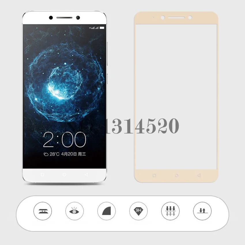 Закаленное стекло Zerosky для LeTV LeEco Le Pro 3 Elite X722 защитная пленка всего экрана Pro3 AI X720