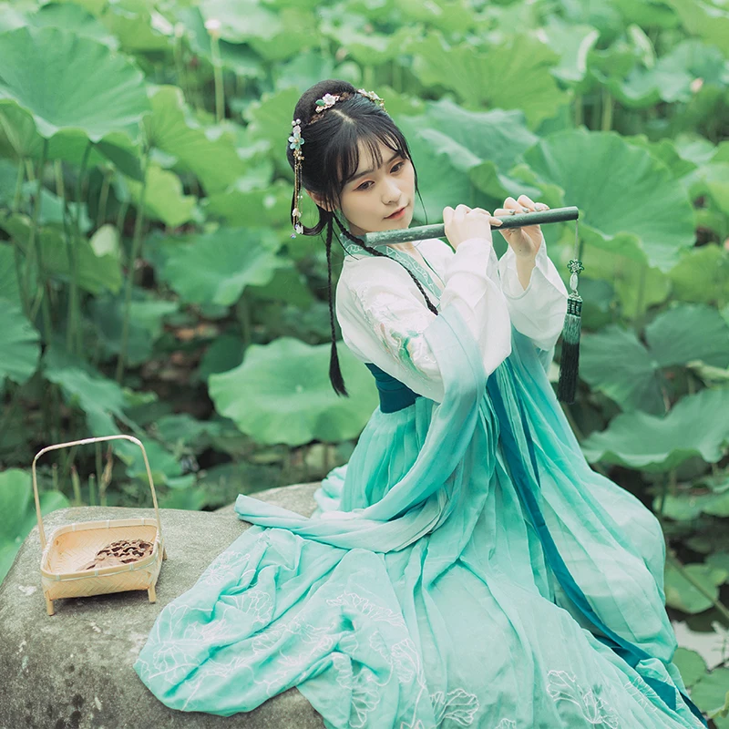 2019 Новый Древний китайский костюм Женская одежда халаты Традиционные Красивые