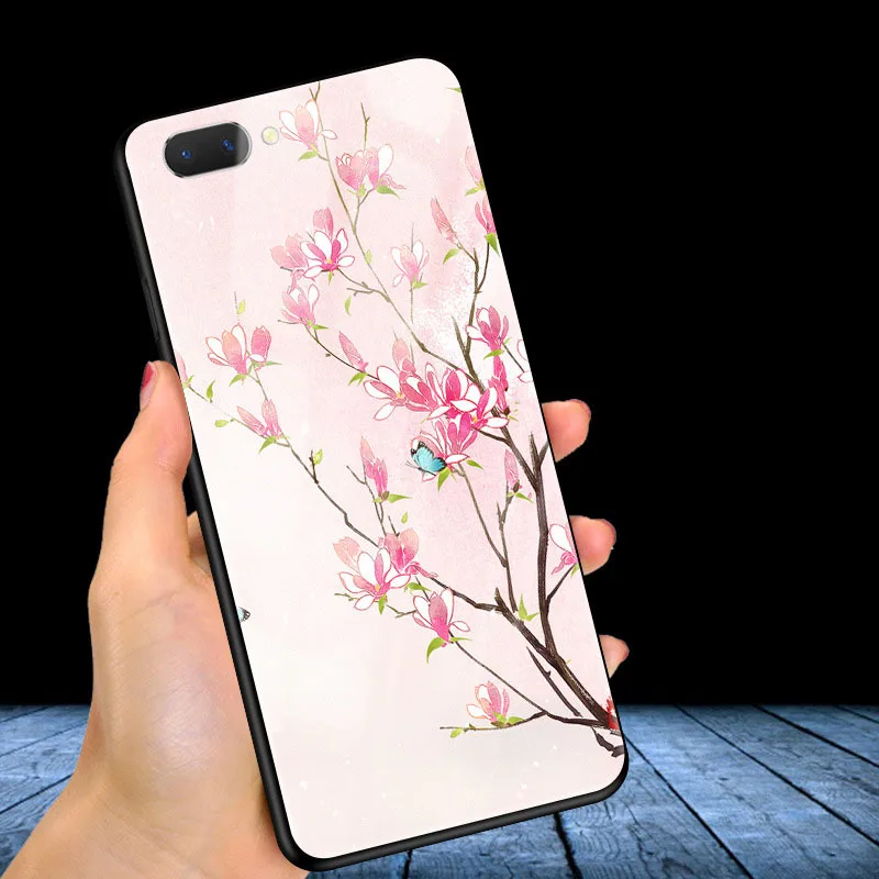 Для Oppo A3S чехол OPPOA3S стеклянный жесткий чехол для телефона для Oppo A3S AX5 A 3 S/Oppo A5 чехол AX5S чехол OPPOA5 закаленное крутое 6,2
