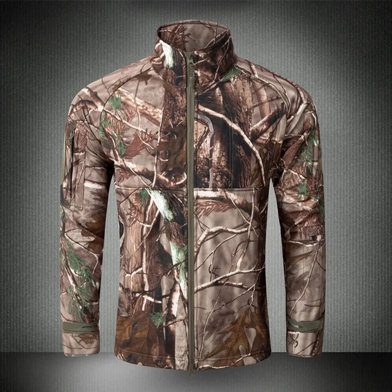 Для мужчин мужская одежда на открытом воздухе Softshell Водонепроницаемый теплые