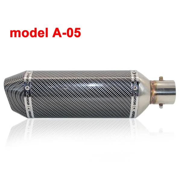model A-05 Alconstar-мотоцикл Akrapovic Yoshimura глушитель выхлопной трубы Escape Moto Racing NINJA GSXR600 Z750 TMAX530 MT07 MT09 CBR250 - Цвет: model A-05