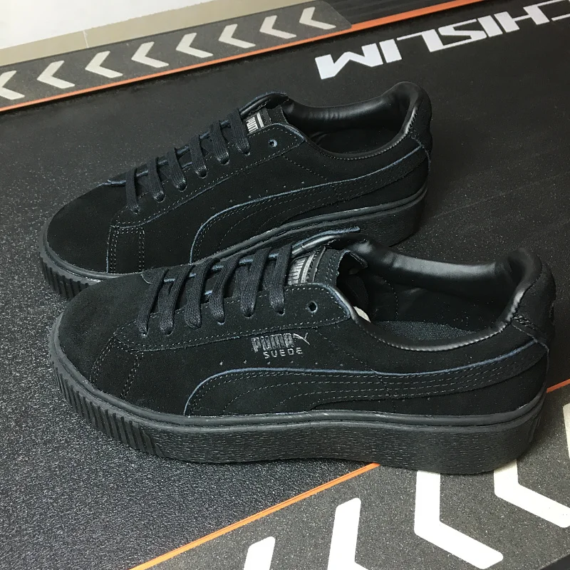 Puma Кроссовки puma толстый бархат подшитая обувь на платформе для мужчин и женщин