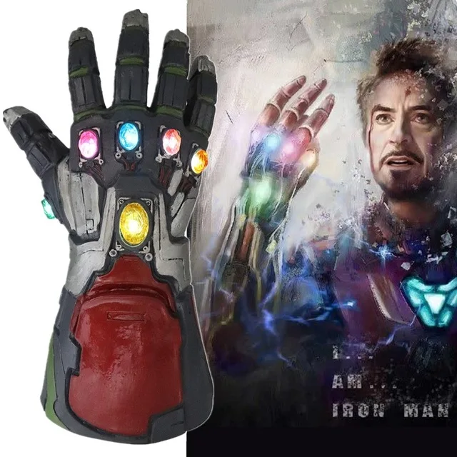 Мстители эндгейм Железный человек Бесконечность гаунтлет Халк Косплей рука