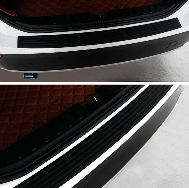 Автомобильный Стайлинг задний бампер педаль подоконника защитные наклейки