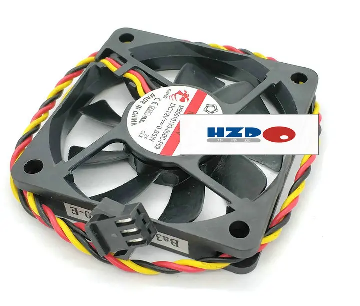HZDO 6010 12 В 0,65 Вт mb60101v3-000c-f99 Вентилятор охлаждения 60*60*10 мм