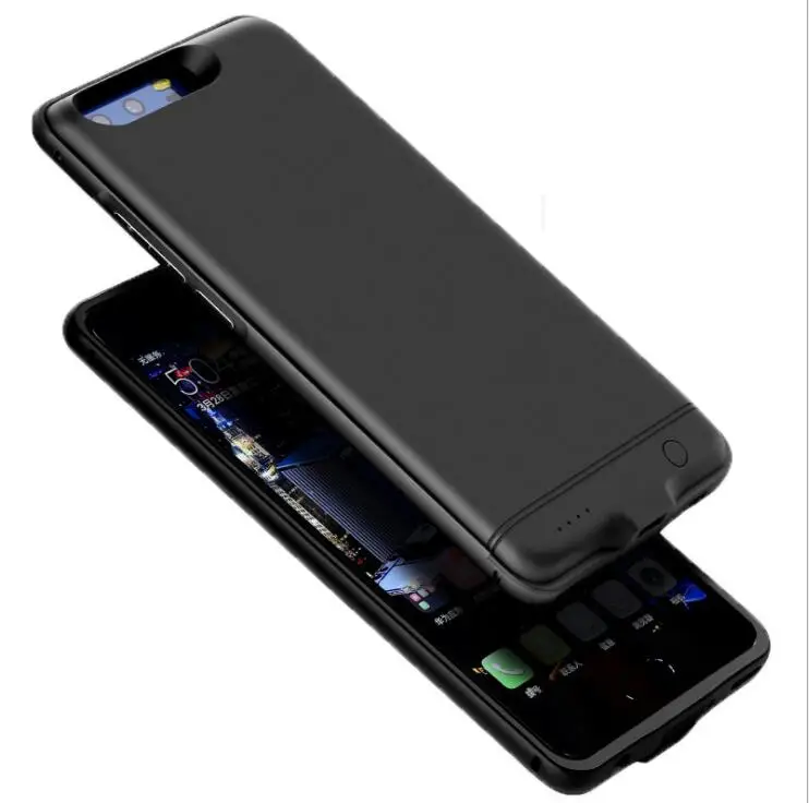 Чехол для аккумулятора Huawei Honor 9 6000 мАч с металлической рамкой чехол зарядного