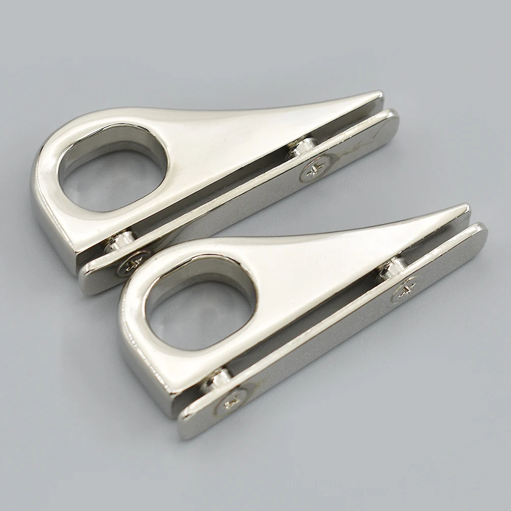 2 шт./лот аксессуары для ручных аксессуаров из сплава с боковым зажимом и пряжкой