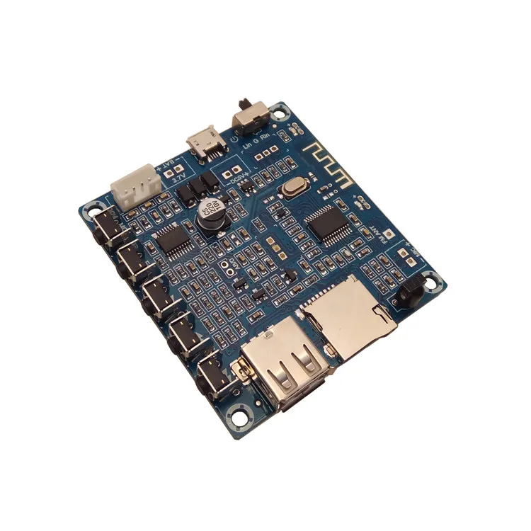 Плата усилителя с дистанционным управлением по Bluetooth U диском USB TF картой MP3