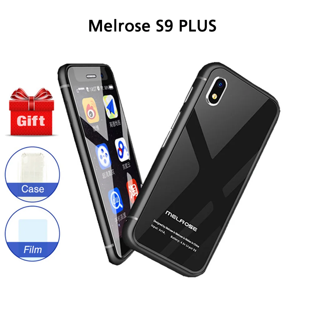 4G LTE самый маленький смартфон Melrose S9 Plus Android 7,0 MTK6737 1 ГБ 8 ГБ 2,45 дюйма ультра тонкий мини мобильный телефон