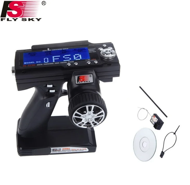 Система Flysky FS GT3B 3CH Gun RC передатчик 2 4G Радиоуправление с ресивером для