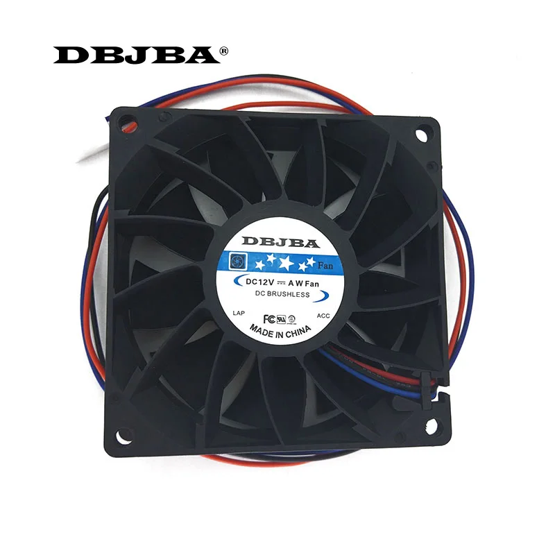 Новое поступление ffb0812sh 12v Двойной Шарикоподшипник вентилятор 8025 8 см 80*80*25 мм
