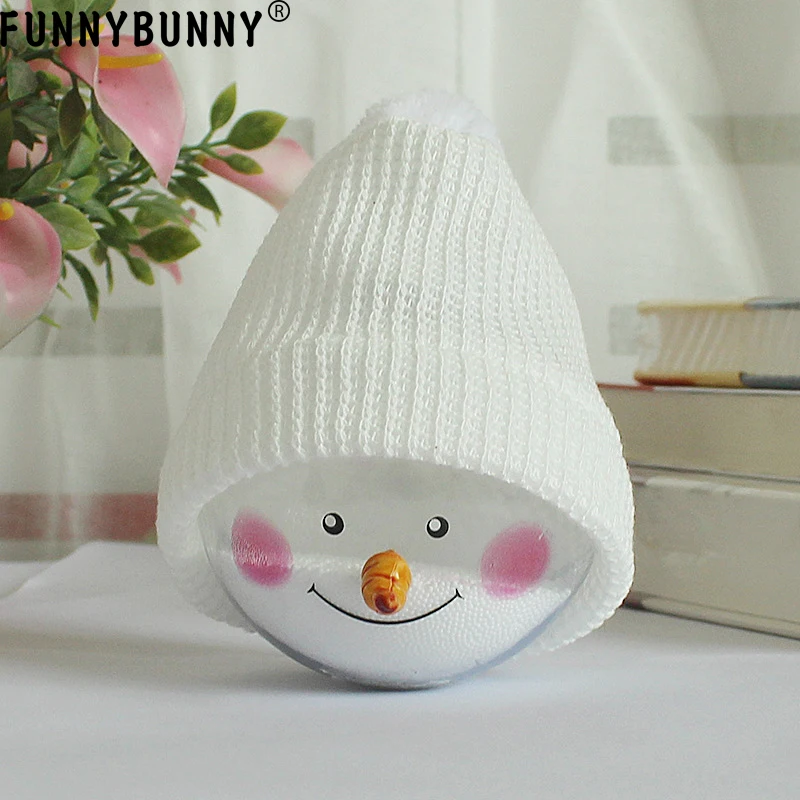 FUNNYBUNNY креативная кукла прозрачный Снеговик мяч Рождественские подвесные