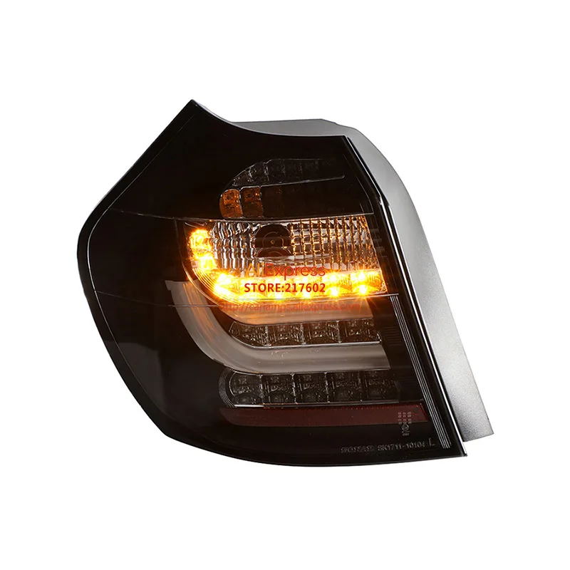 Светодиодный задний фонарь SONAR для BMW 1 Series E87 2004 2006 E81 120i 130i черный корпус высокое