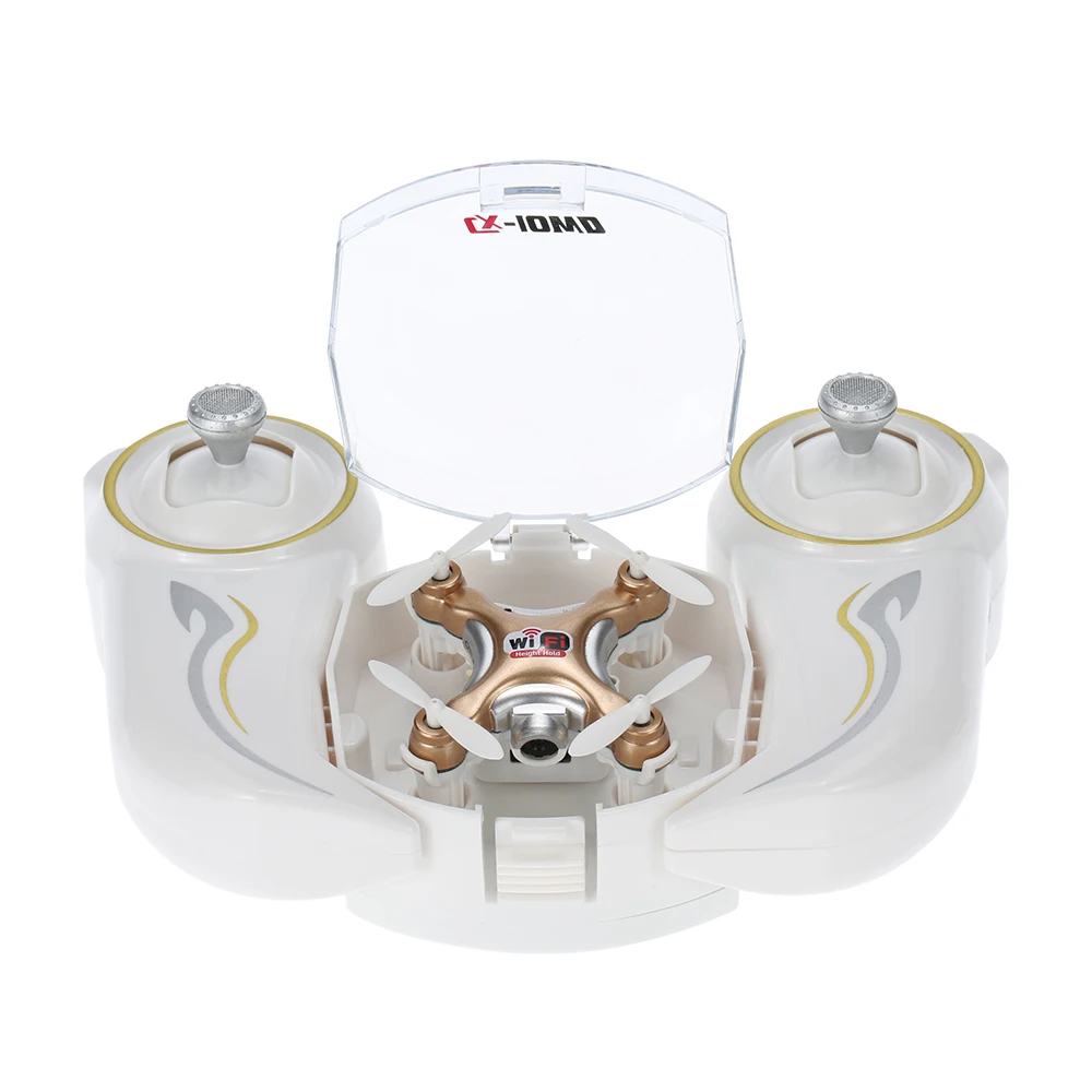 Оригинальный Cheerson CX 10WD TX 2 4 GHz 4CH 6 осевой Wifi FPV Квадрокоптер 3D Eversion мини Дрон с
