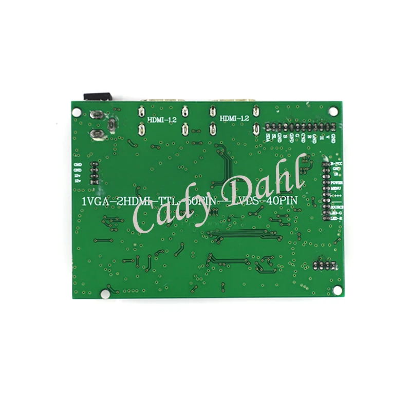 VGA двойной HDMI аудио ЖК-контроллер плата + динамик для Raspberry Pi PC Matrix 5 &quot-10 1&quot 60P 50P 40P