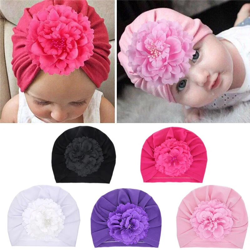 

2018 baby hair accessories Flower Pattern baby headbands Lovely headband for a girl