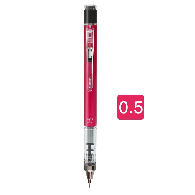 TOMBOW 0,3/0,5 мм моно граф механический карандаш для профессионального рисования графитовые чертёжные карандаши для школьных принадлежностей - Цвет: 05Pink