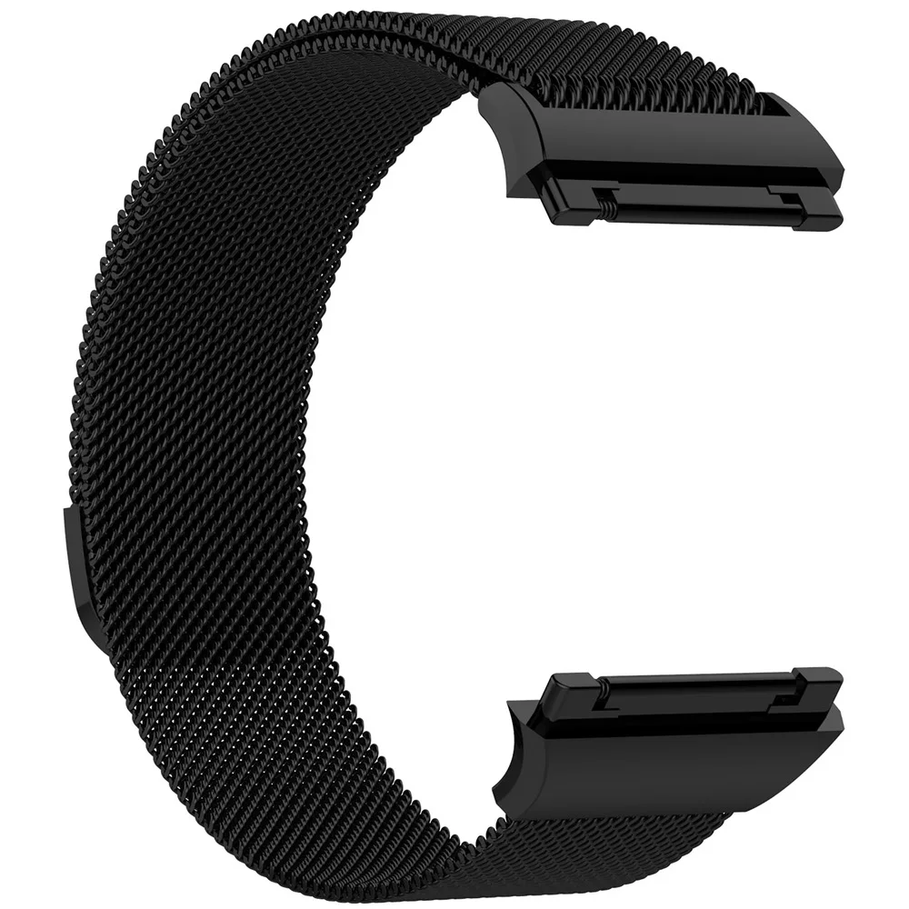 Магнитный Браслет для Fitbit ionic ремешок из искусственной кожи для ионной нержавеющей стали металлические сменные ремешки Миланский спортивный браслет
