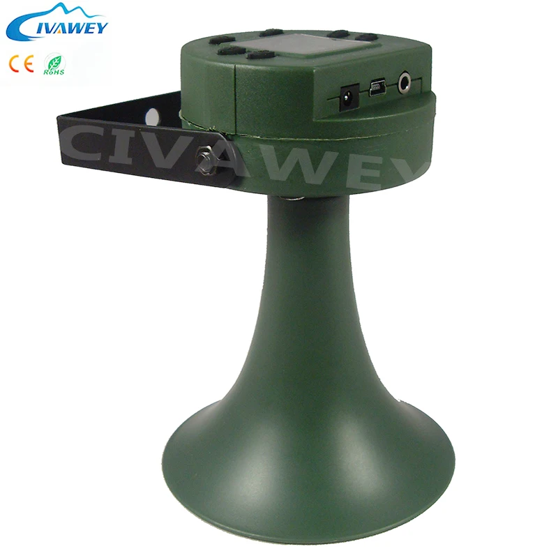 Таймер вкл/выкл 182 звуков 35 Вт Охота MP3 птица звонящая голубь утка гусь Приманка