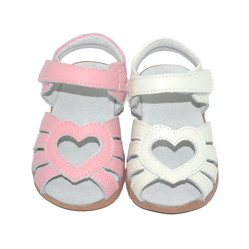 Сандалии для девочек 2024 летняя детская обувь из натуральной кожи детские