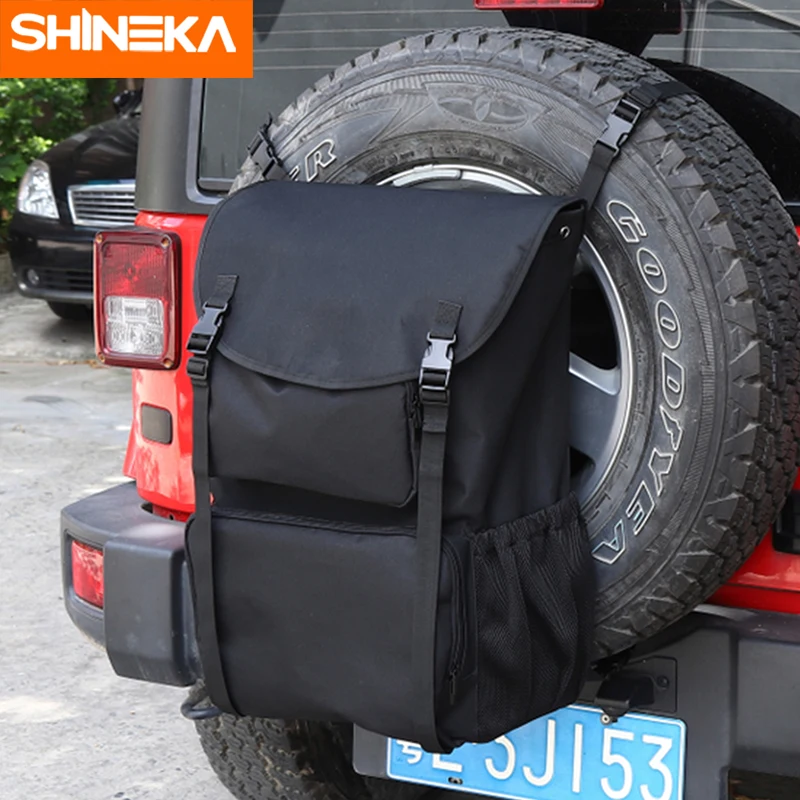 SHINEKA сумка для хранения и поддержания порядка Jeep Wrangler JK TJ JL YJ CJ 1987-2021 запасная шин