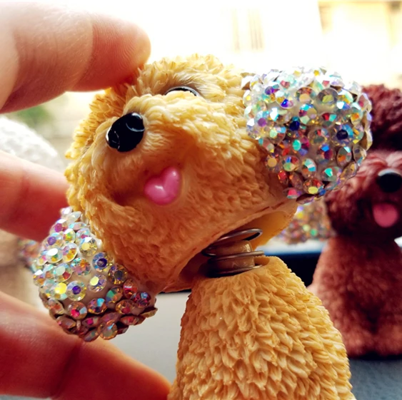 Аксессуары для автомобиля Teddy Doggy DIY бутик хороший кристалл Шиба ину Акита собака