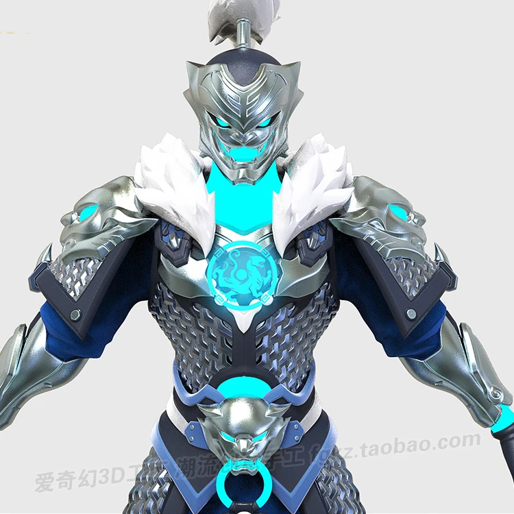Genji смотрящий белый тигр Броня Бесплатно Зажим 1:1 носимая на заказ Толстая эва