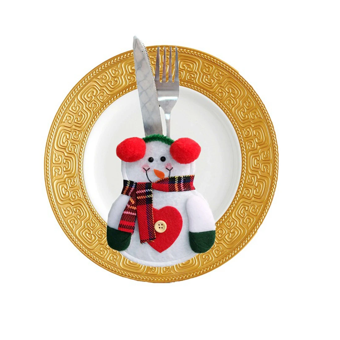 Горячие ножи вилка столовые приборы набор юбка брюки Navidad Natal Счастливого