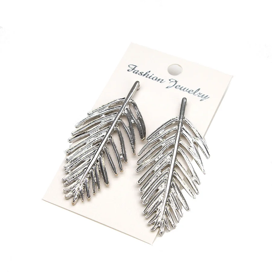 C1397-silver RscvonM, Boho, массивные золотые серьги-капли, Mujer, ювелирные изделия, длинные висячие серьги для женщин, массивные серьги - Окраска металла: C1397-silver