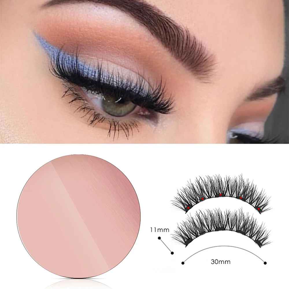 Новинка 4 мл жидкая Черная Магнитная подводка для глаз + Накладные ресницы набор