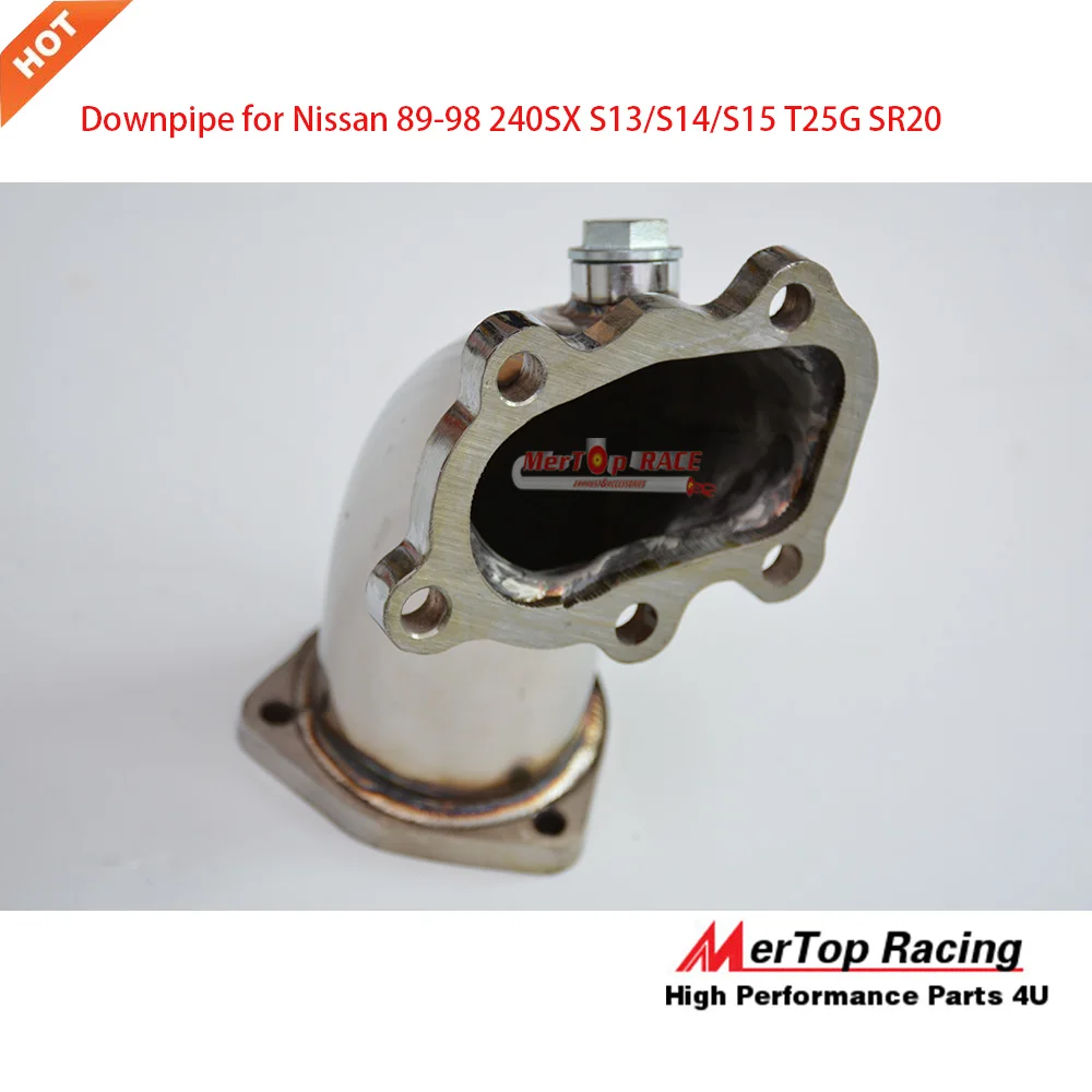 MERTOP Gent5 турбо SR20 выпускная труба колено SR20DET S13 S14 S15 T25/T28/GT28 Downpipe|Выхлопной