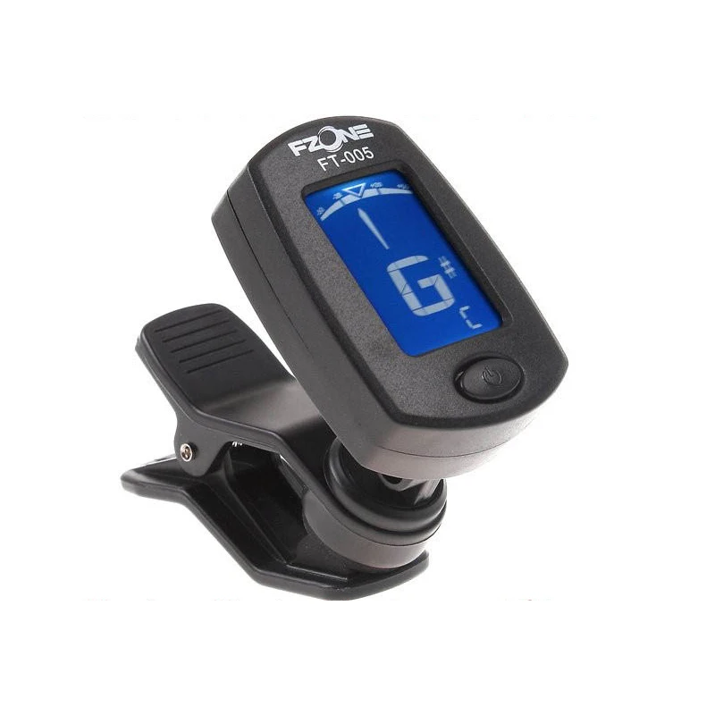 Оптовая продажа FT-005 цифровой тюнер для гитары бас скрипки укулеле хроматические